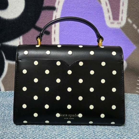 Kate Spade Lovitt Dot Small Top Handle Crossbody - Picture 3 of 7